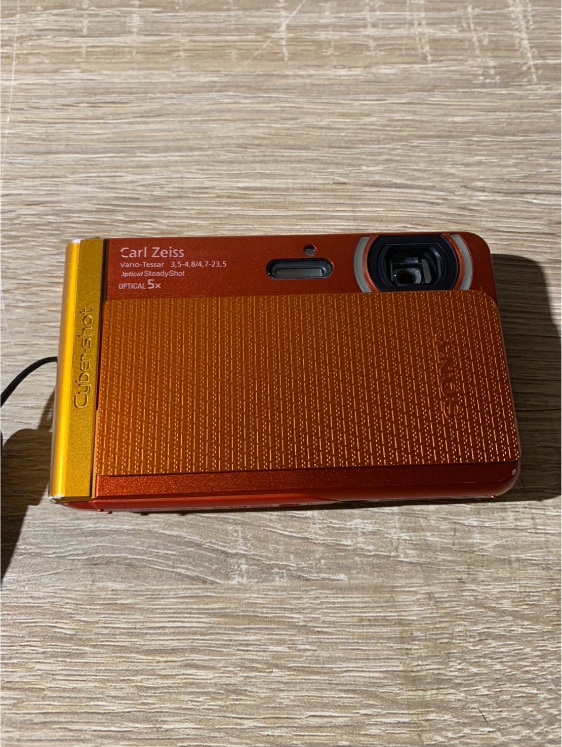 5642 Sony ソニー Cyber-shot オレンジ デジカメ TX30 - メルカリ