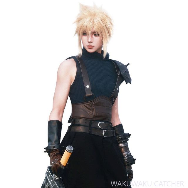 コスプレ衣装 ファイナルファンタジーVII クラウド エアリス
