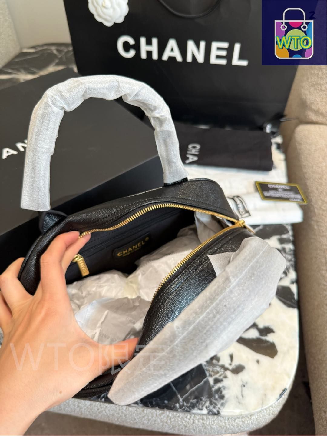今日特価】Chanel Vintage Bowling Bag シャネル ヴィンテージ