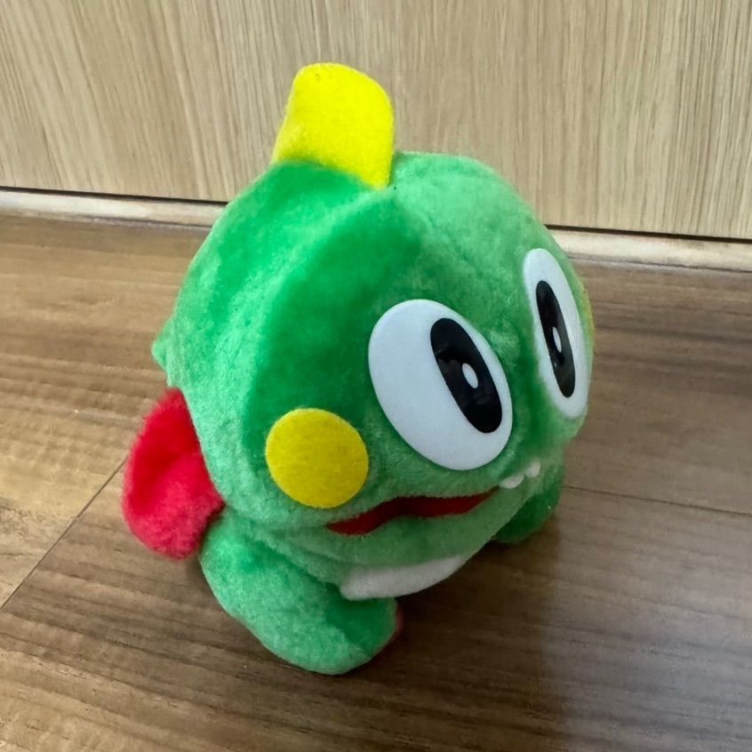 希少】バブルボブル ぬいぐるみ バブルン ボブルン BUBBLE BOBBLE