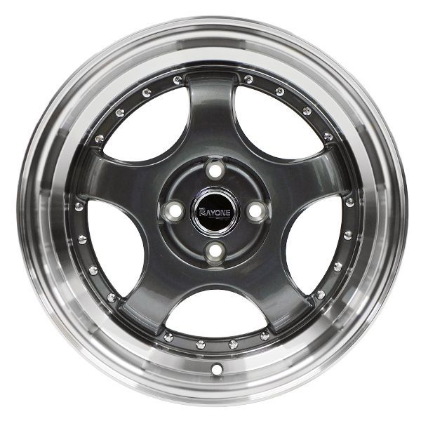 4本セット Rayone Racing 143 16インチ 7J+35 4H PCD100 ガン