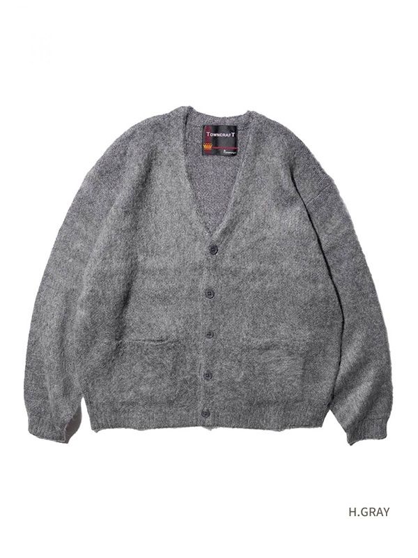60s 70s タウンクラフト モヘアカーディガン towncraft L TOWNCRAFT TOWN CRAFT タウンクラフト TC23F01500 ヴィンテージ