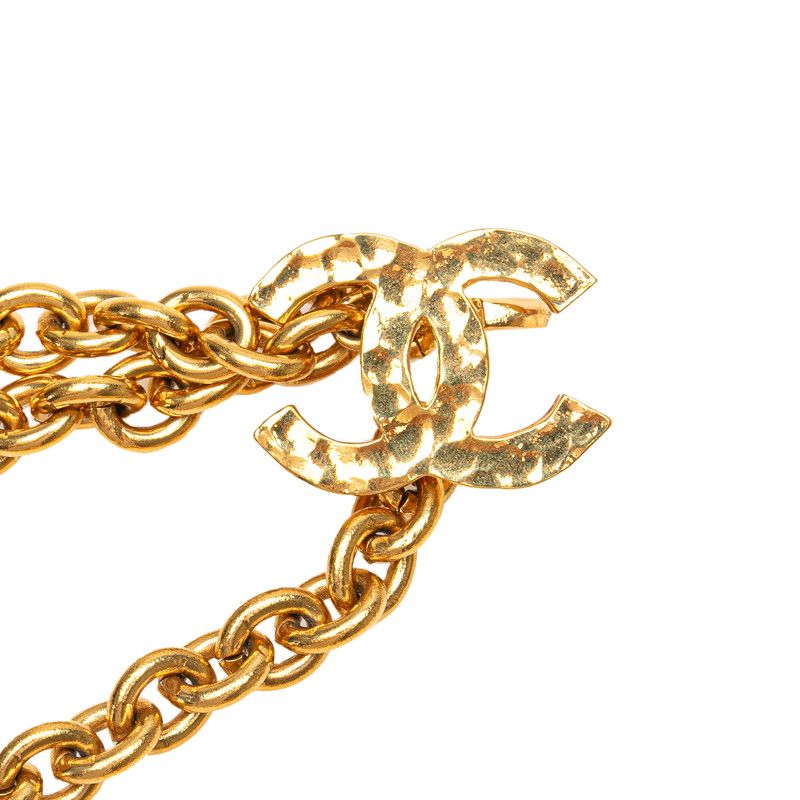 CHANEL ベルト 金 中古・古着通販】CHANEL (シャネル) コインモチーフチェーン
