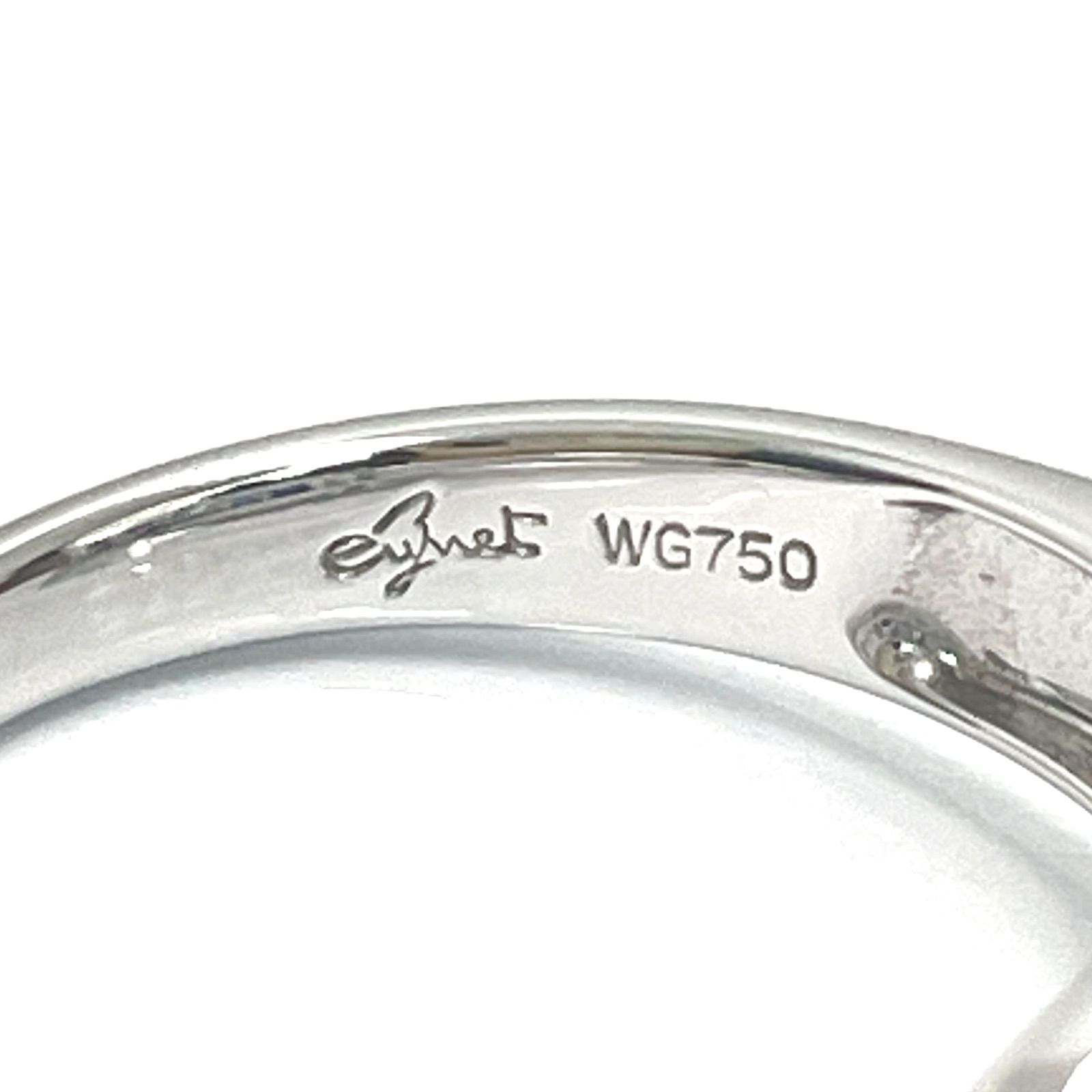 Jeunet / ジュネ サファイア ダイヤ グラデーション リング 750WG