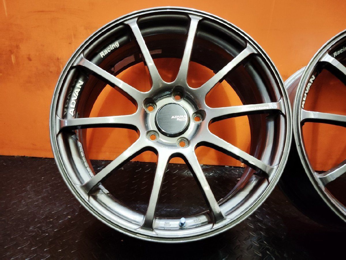 ADVAN Racing RS 社外ホイール 18インチ 4本 7.5J5HPCD114.3 48 ヴェゼル レヴォーグ エクストレイル等 VHE571 TRITUETUBI_COM