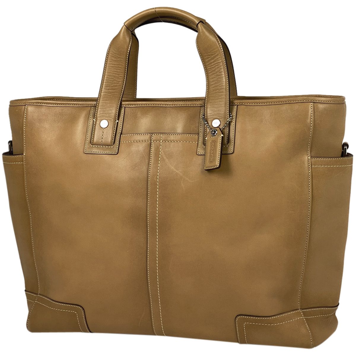 コーチ COACH ロゴ トートバッグ 2WAY ショルダーバッグ ビジネス 