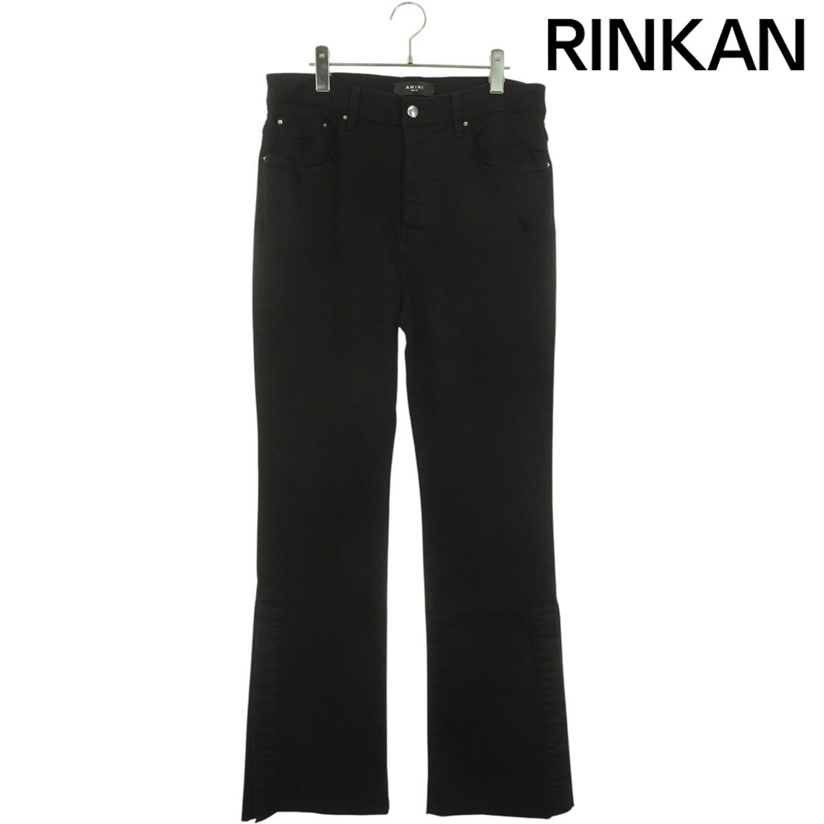 アミリ STACK NICK FLARE JEAN 裾ボタンフレアデニムパンツ メンズ 32