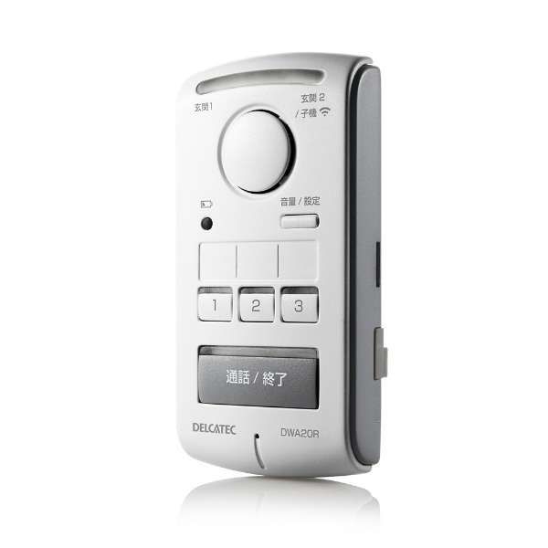 ワイヤレスインターホン 室内機 親 室内機 子 セット DELCATEC DWA20BR WWW_IBETON_RU