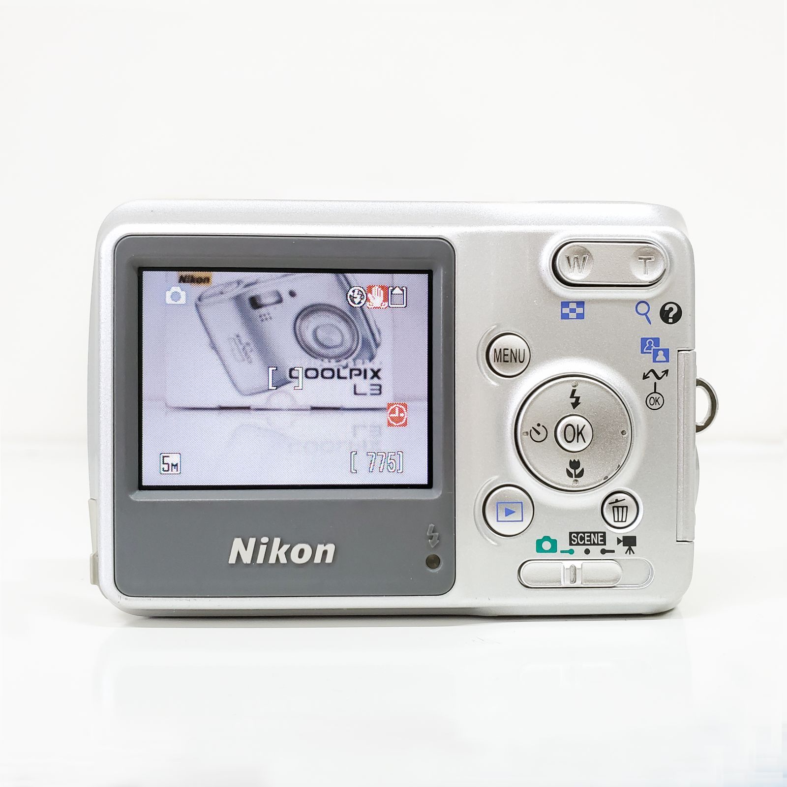 NIKON　COOLPIX　L3デジカメ【動作確認品】 元箱入り 通電・基本動作確認 ニコンNikon COOLPIX L3 クールピクス