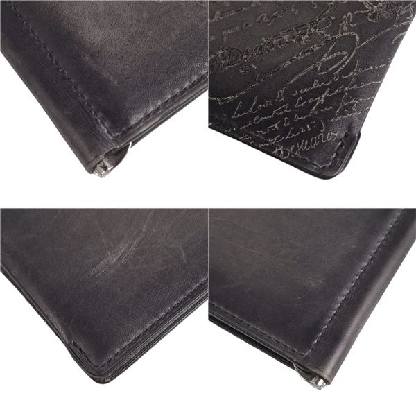 美品 ベルルッティ BERLUTI 財布 マネークリップ コンパクトウォレット