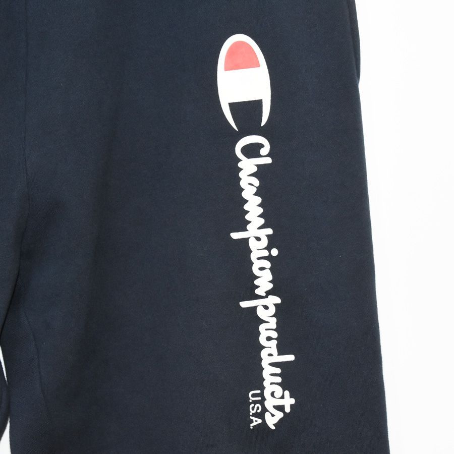 【ABランク】Supreme Champion シュプリーム チャンピオン コラボ スウェット パンツ メンズ L ネイビー 紺 2016A/W  フリース