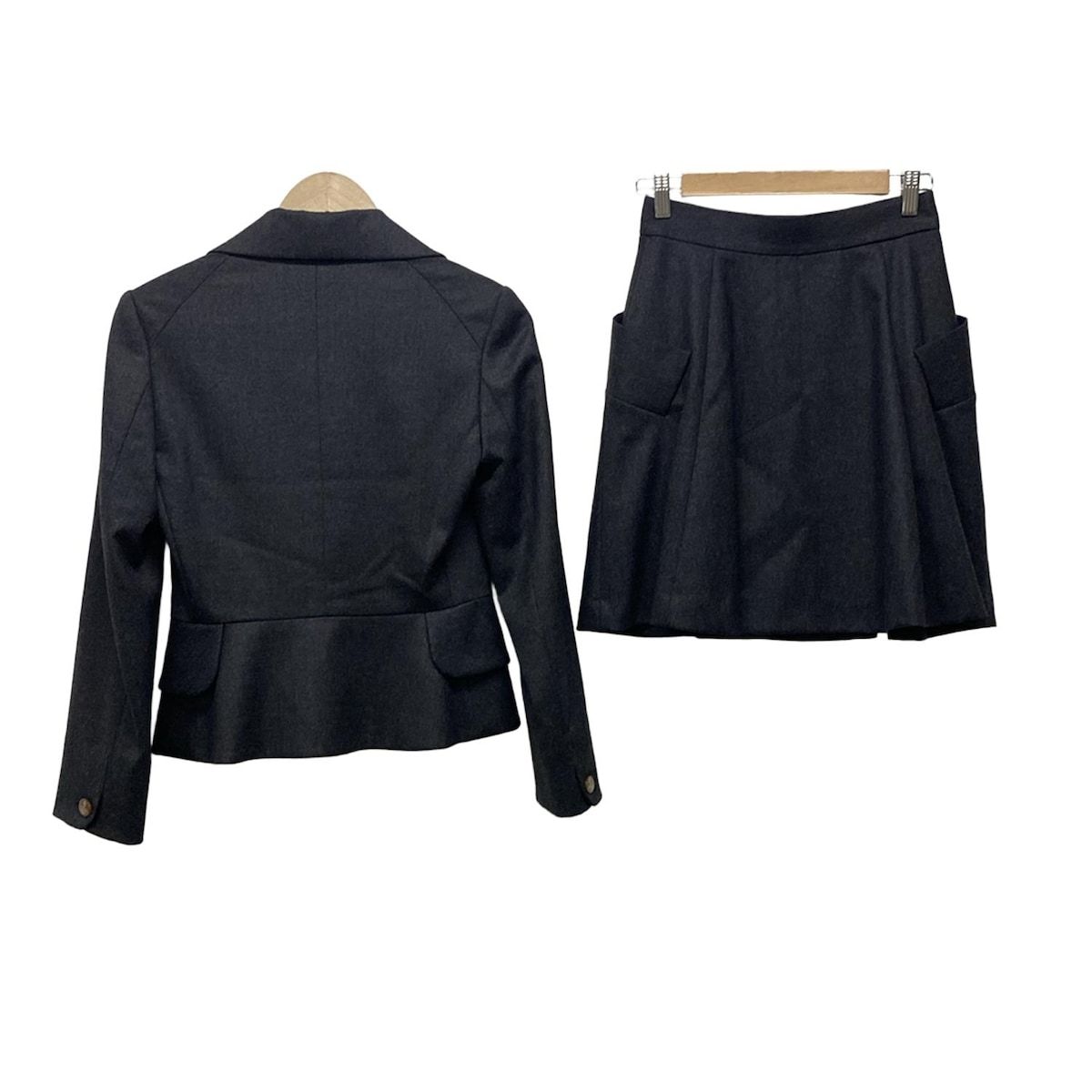 ヴィヴィアンウエストウッドレッドレーベル スカートスーツ レディース - 16-01-432009|16-01-232009 ダークグレー×黒