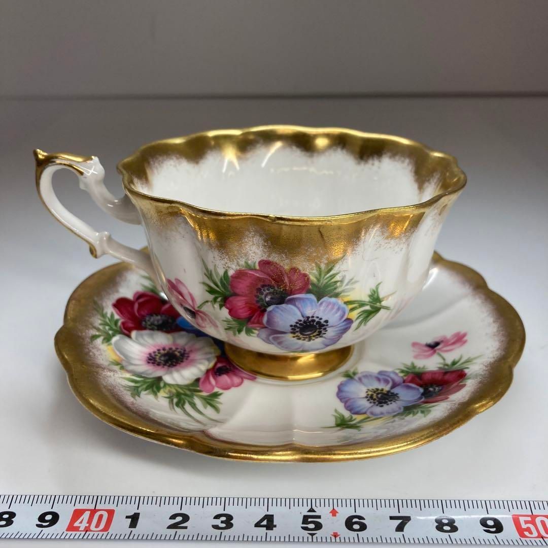 ロイヤルアルバート 品ゴールドプレスト カップ ソーサー 東Y 6 0111