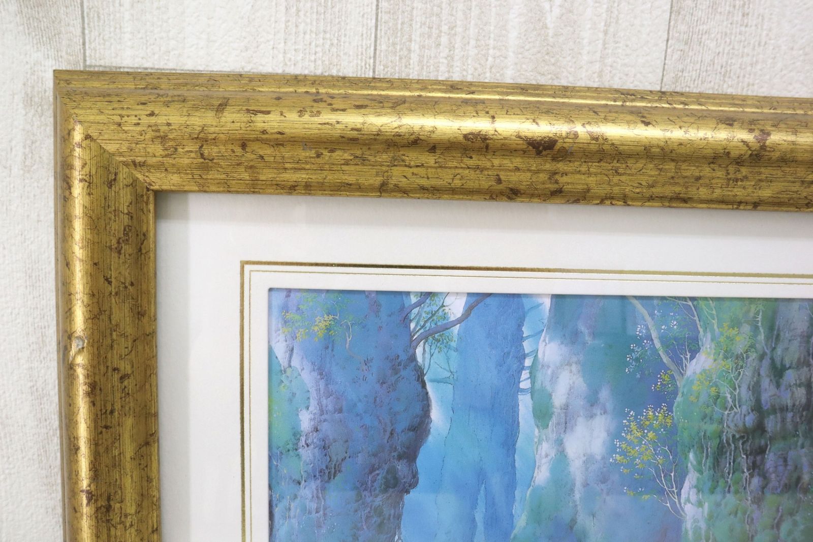 額装 美品 ジブリ もののけ姫 山本二三展 複製原画 宮崎駿 シシ