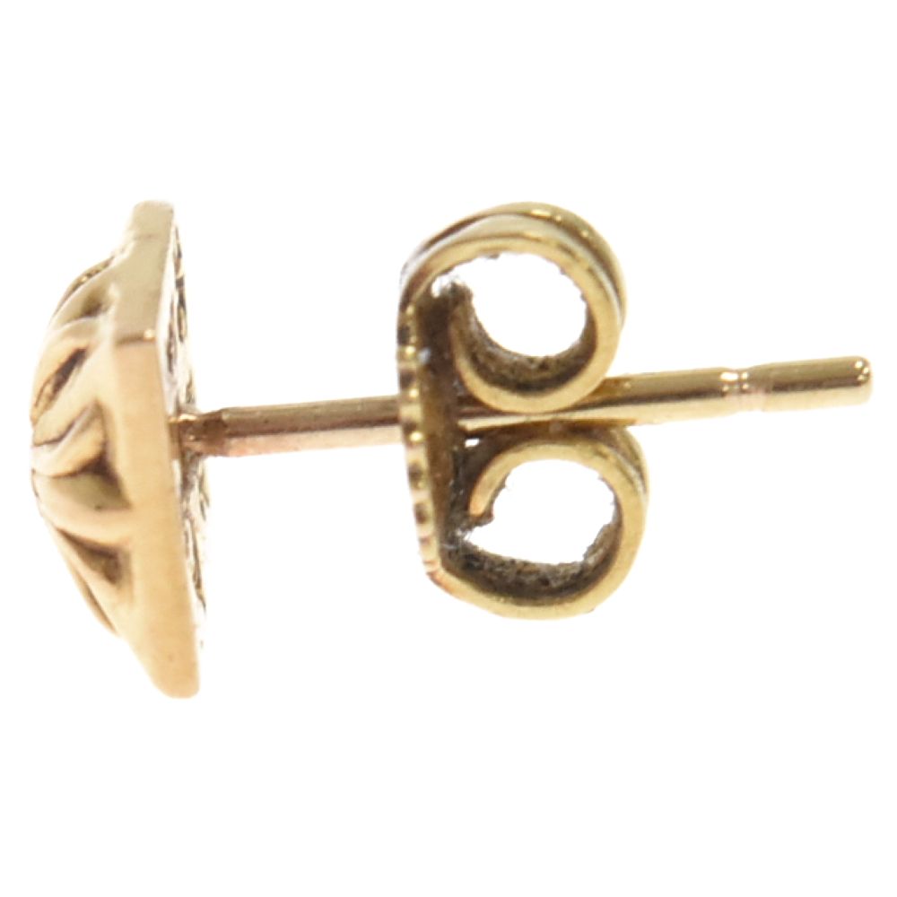 CHROME HEARTS (クロムハーツ) 22K STUD PYRAMID PLS DIA/22K