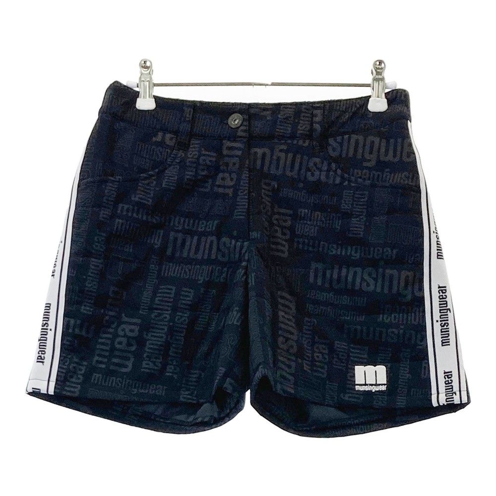 サイズ：S MUNSING WEAR マンシングウェア  中綿ショートパンツ 総柄 ブラック系 [240101257734] ゴルフウェア レディース ストスト