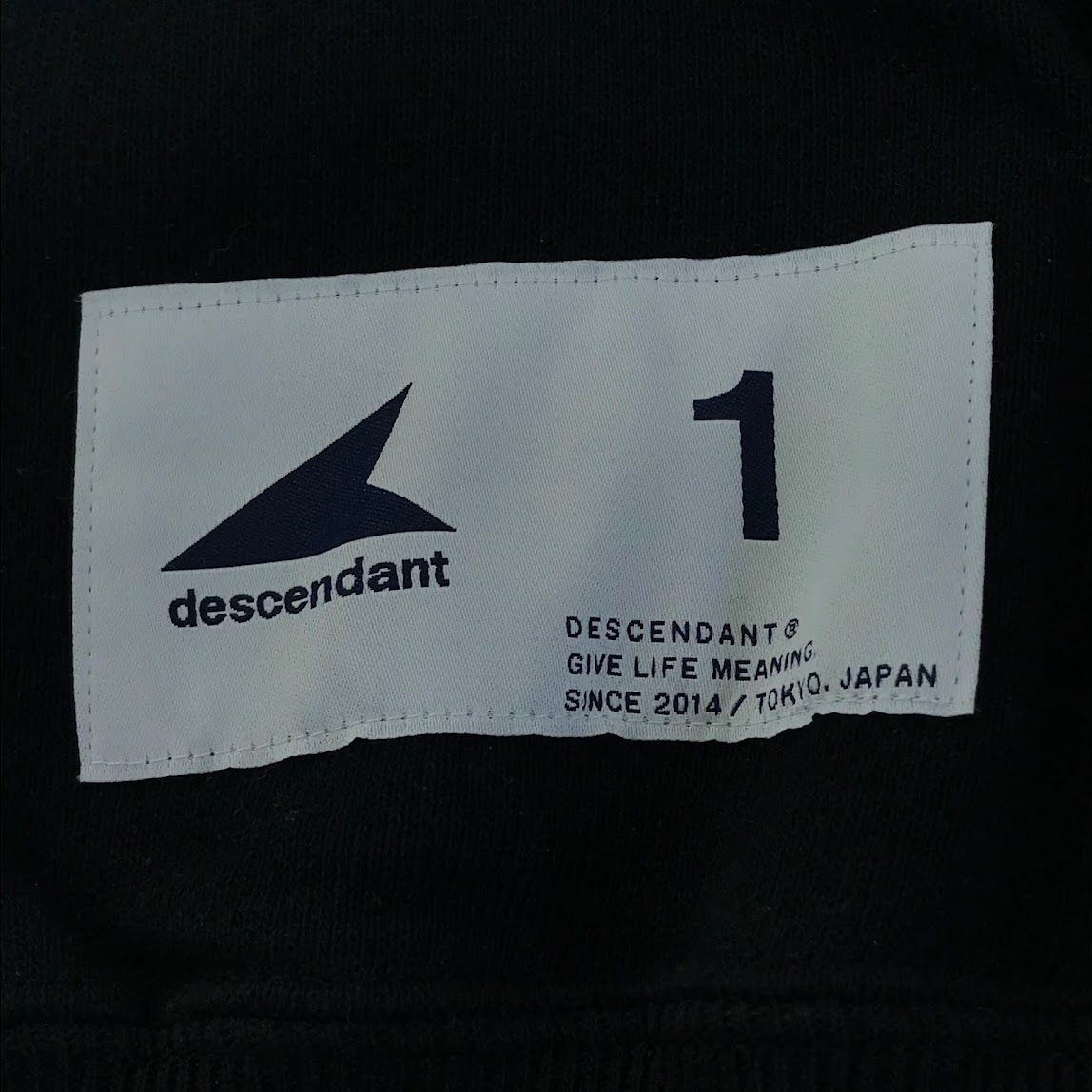 倉吉店 DESCENDANT ディセンダント パーカー CACHALOT HOODY プルオーバーパーカー 222ATDS-CSM32 ブラック サイズ 1 103 KIN-KAAI_COM