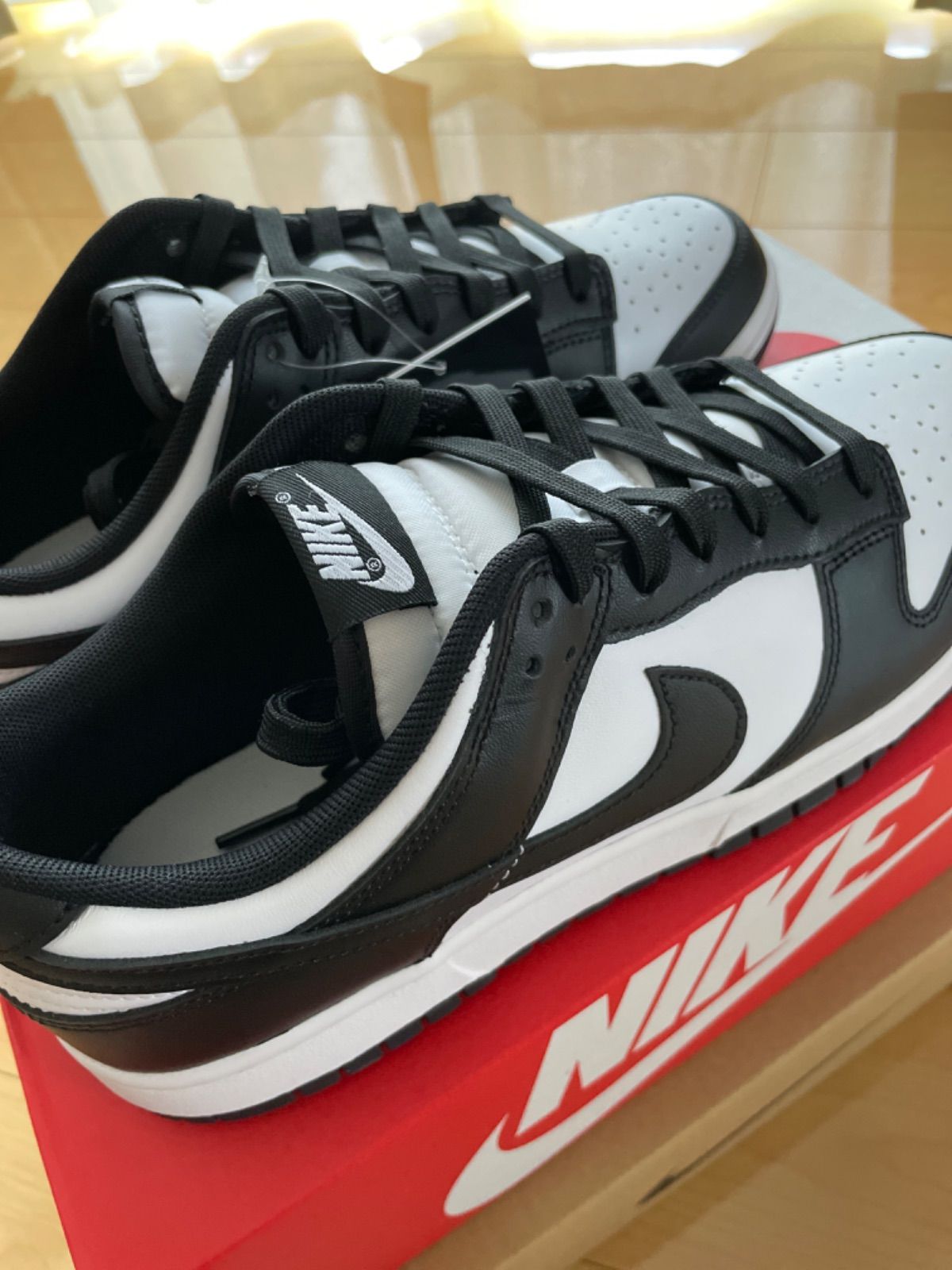 新品 ナイキ ダンクロー パンダ DUNK LOW RETRO 27.5 白黒