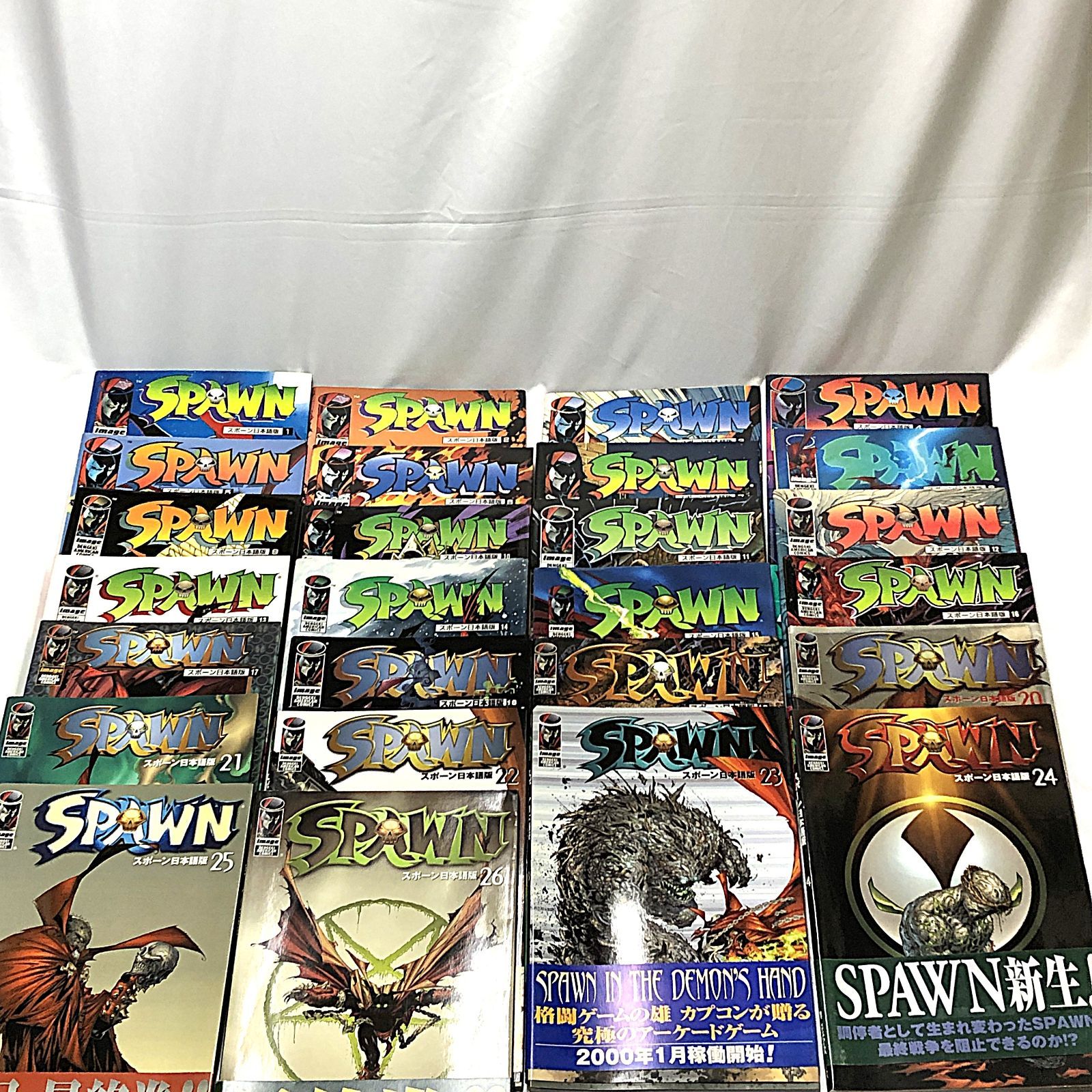 当時のハガキ付き SPAWN スポーン 日本語版 全26巻 アメコミ