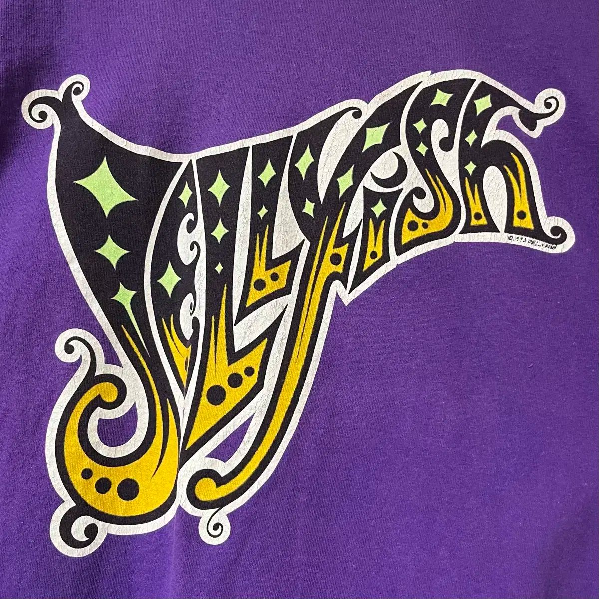 90s ヴィンテージ バンドTシャツ 半袖 Tシャツ ／ クラゲ jellyfish 