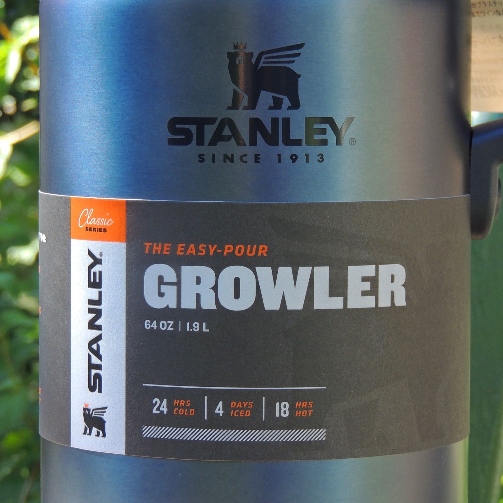 スタンレーSTANLEYビール炭酸飲料対応クラシック真空グロウラー1.9L