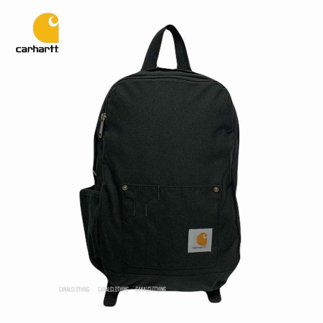 新品! CARHARTT LEGACY SERIES COMPACT BACKPSCK カーハート レガシーシリーズ コンパクトバックパック 8949030101 BLACK 小さめ、リュック レディス対応サイズ (1425)