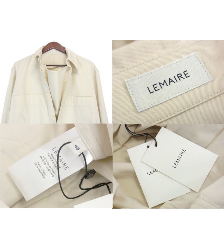 ルメール LEMAIRE □ 21AW 【 BLOUSE SHIRT TOP TO128 LF641