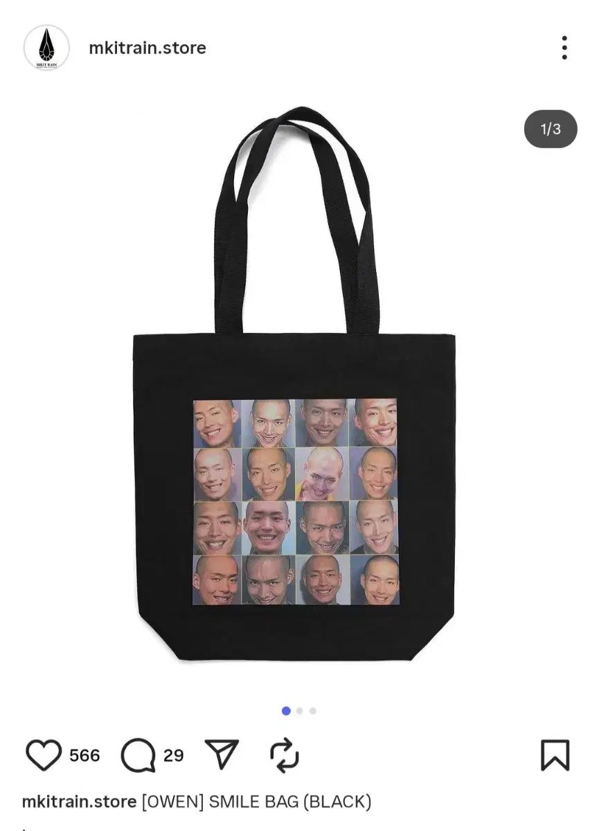 メキット レーン 動物園オバドス 右と左 グッズ バッグ MD smile bag