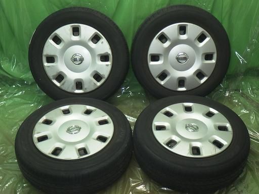 YOKOHAMA キューブ純正 14インチ ヨコハマ ブルーアース