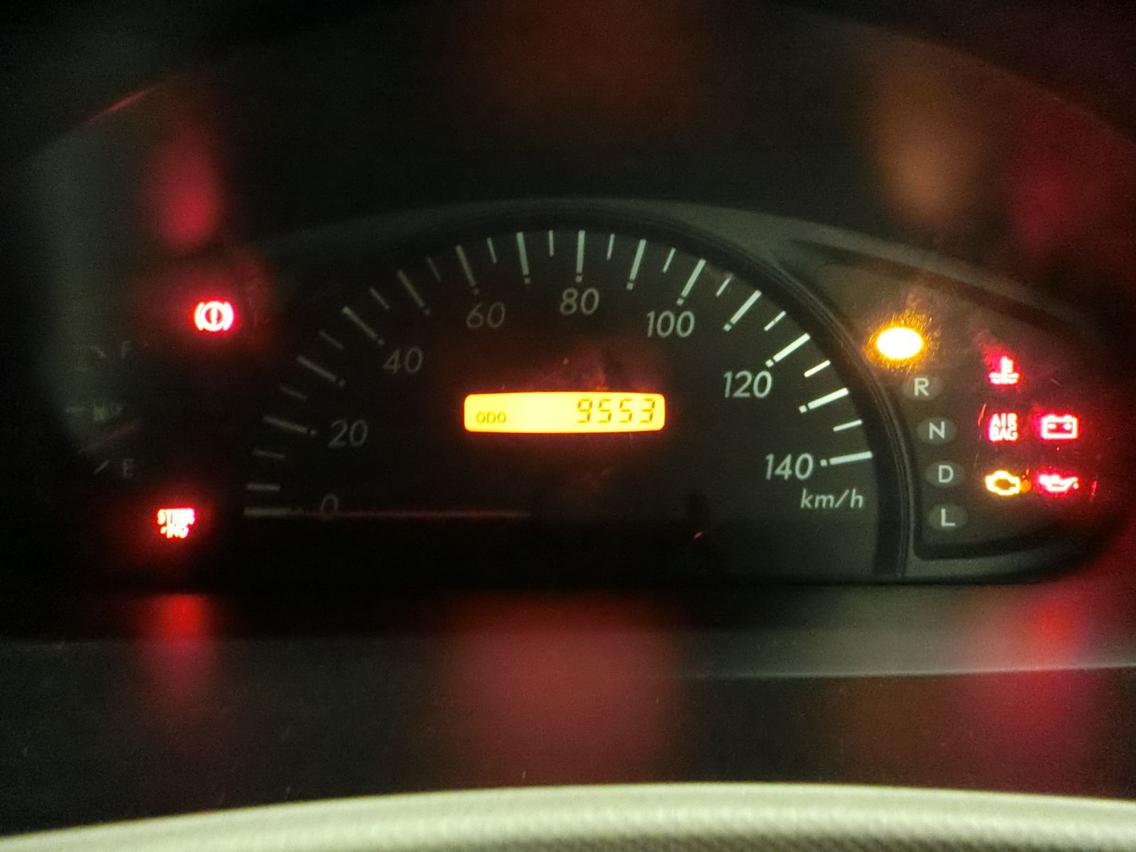 走行9553km
