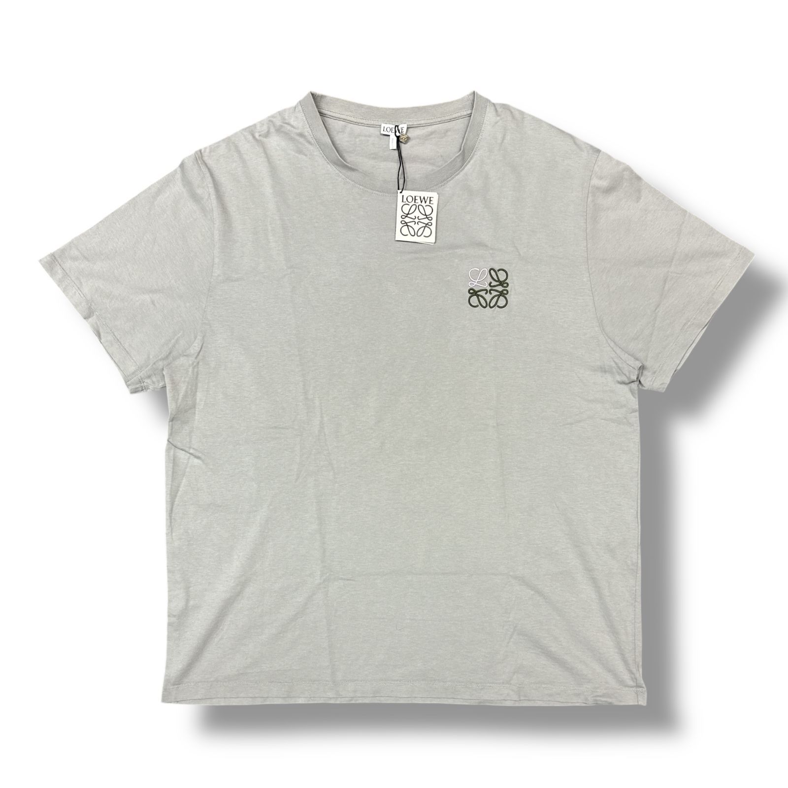 極美品&正規品 loewe アナグラム コットン生地クロップドTシャツ 関税等込☆LOEWE☆クロップド アナグラム Tシャツ（コットン