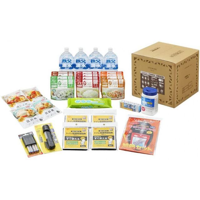 アイリスオーヤマ 防災セット ライフラインボックス 2人用 30点 NLB-30 防災グッズ 災害セット
