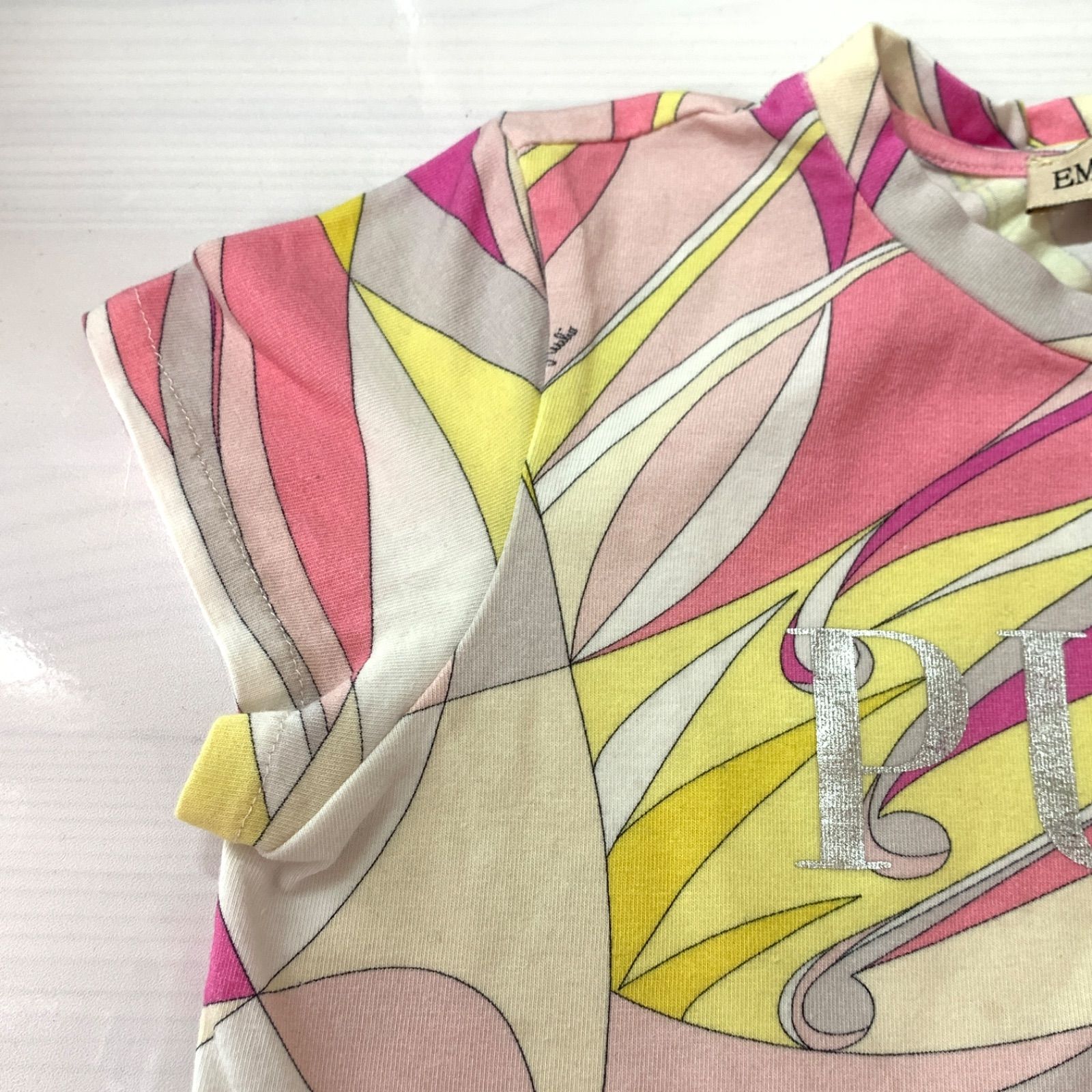 EMILIO PUCCI エミリオプッチ 半袖 Tシャツ 8 キッズ 子供 女の子