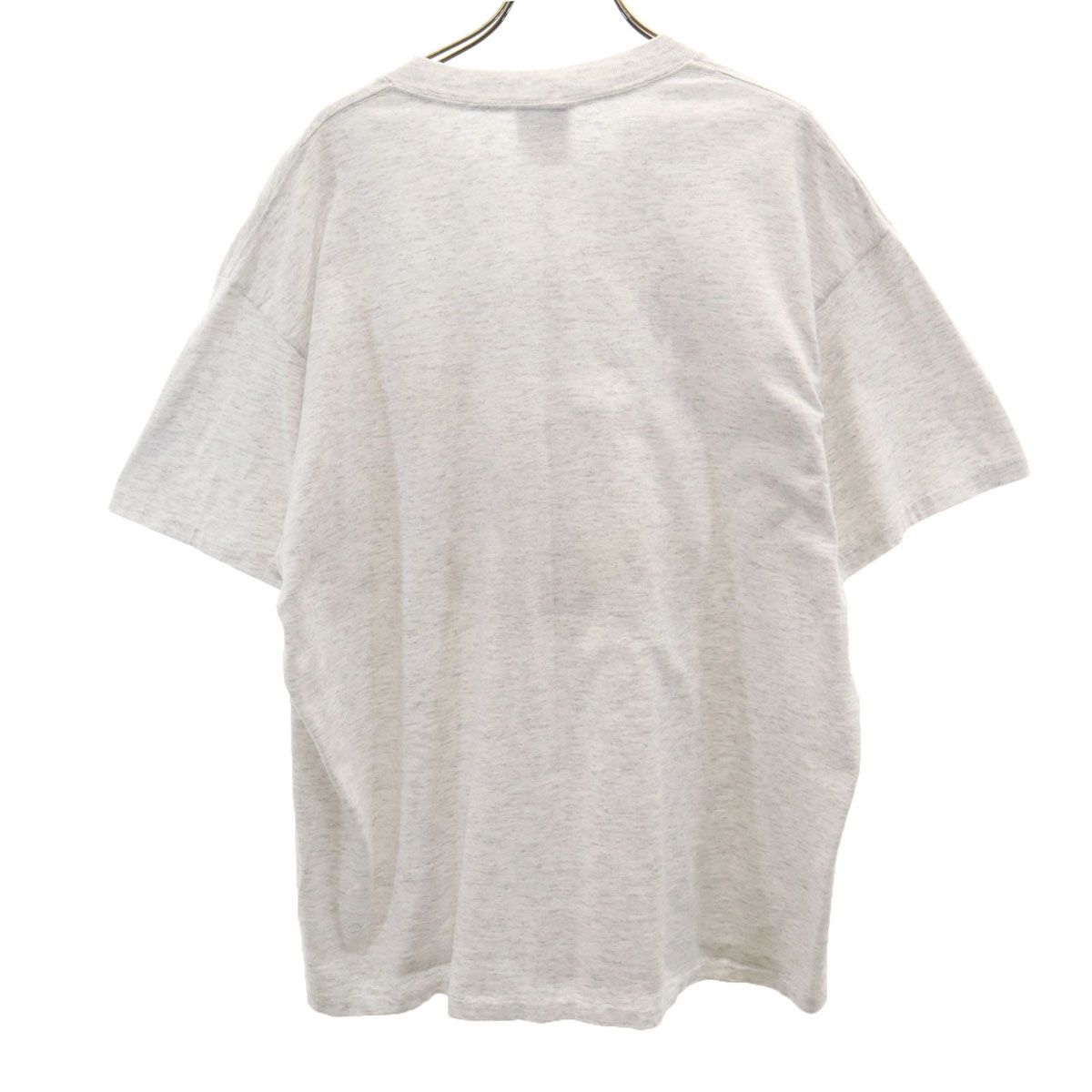 ONEITA オニータ 90s USA製 オールド 半袖 Tシャツ XL グレー シングルステッチ メンズ 古着