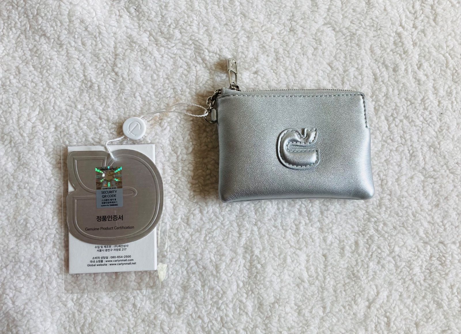 カーリン　韓国　財布　小銭入れ　新品、未使用 新品】【韓国現地購入】【正規品】CARLYN カーリン 財布 小銭