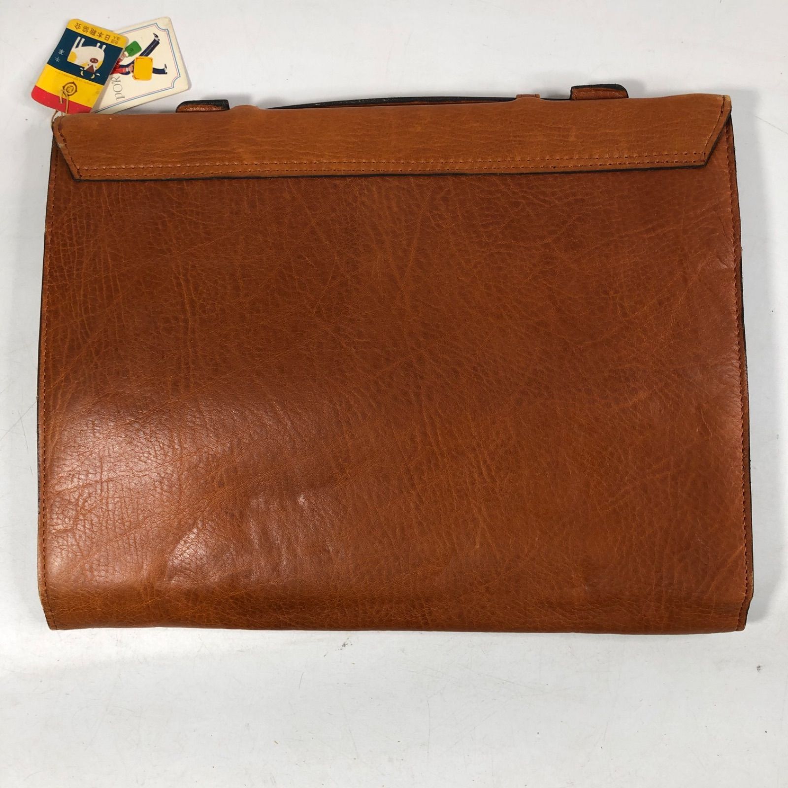 A0922-10-8 PORTER ポーター ハンド ビジネス バッグ クラッチバッグ ブラウン カバン 革カバン レザー H29 D37 D3