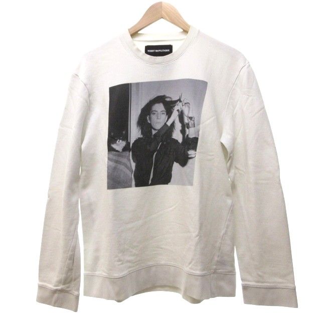 ラフシモンズ RAF SIMONS スウェット トレーナー 長袖 グラデーション ラフシモンズ RAF SIMONS 17SS ROBERT MAPPLETHORPE トレーナー