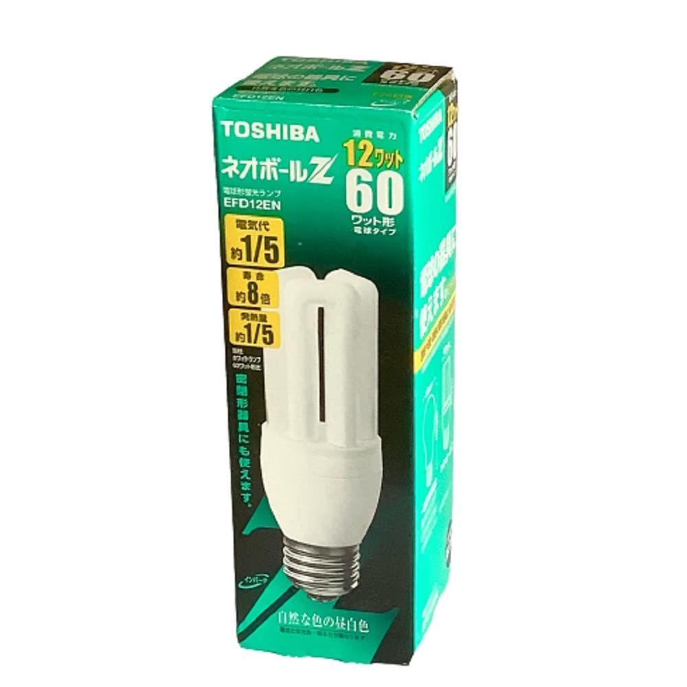 販売半額TOSHIBA『ネオボールZ』電球形蛍光ランプ　EFD21EL 100ワット形 蛍光灯・電球