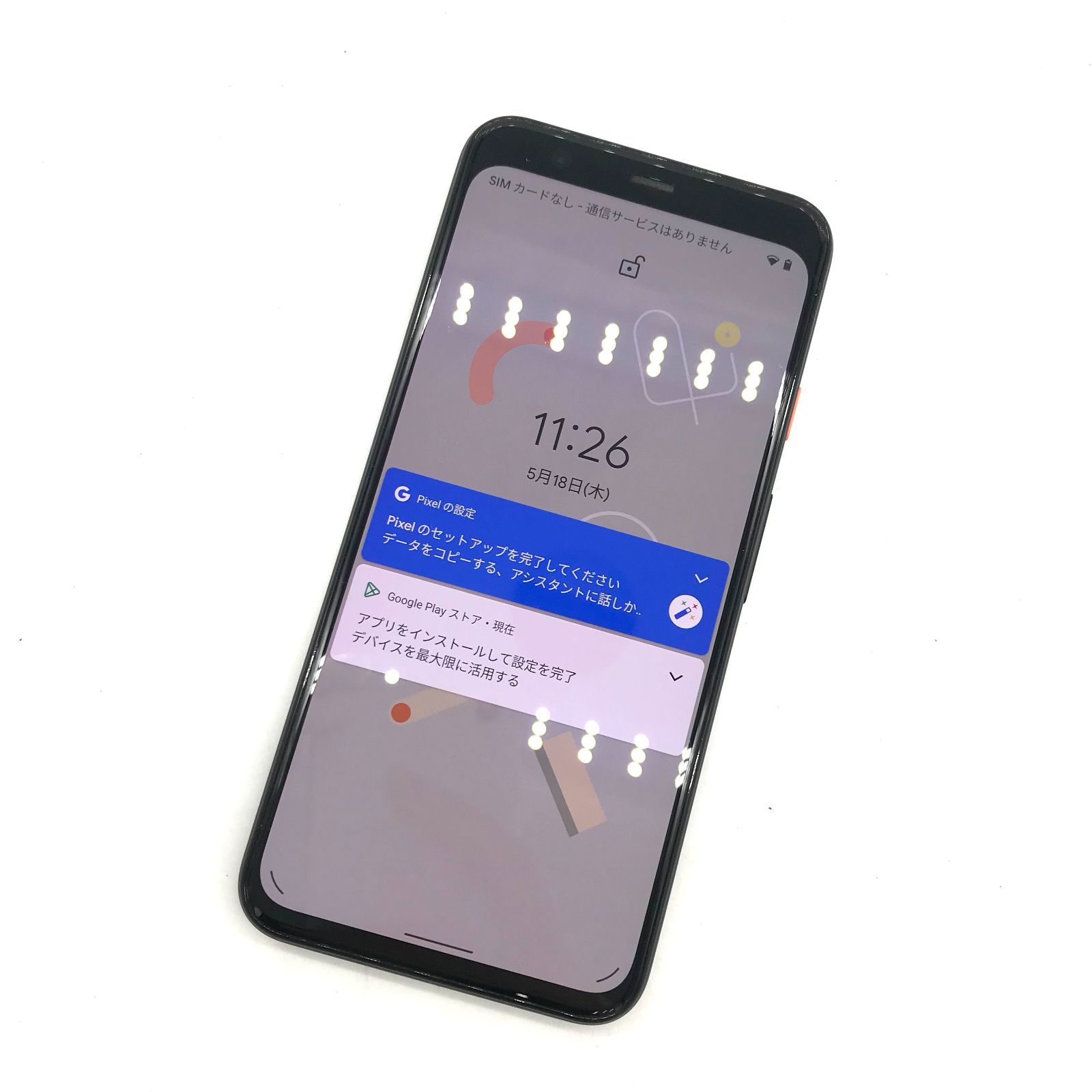 ▽SIMロック解除(Softbank) Google Pixel 4 クリアリーホワイト G020N ...