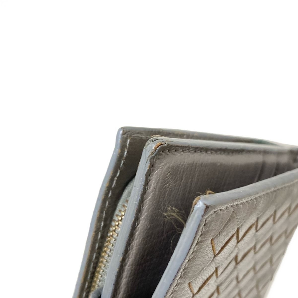 グレーベージュ レザー