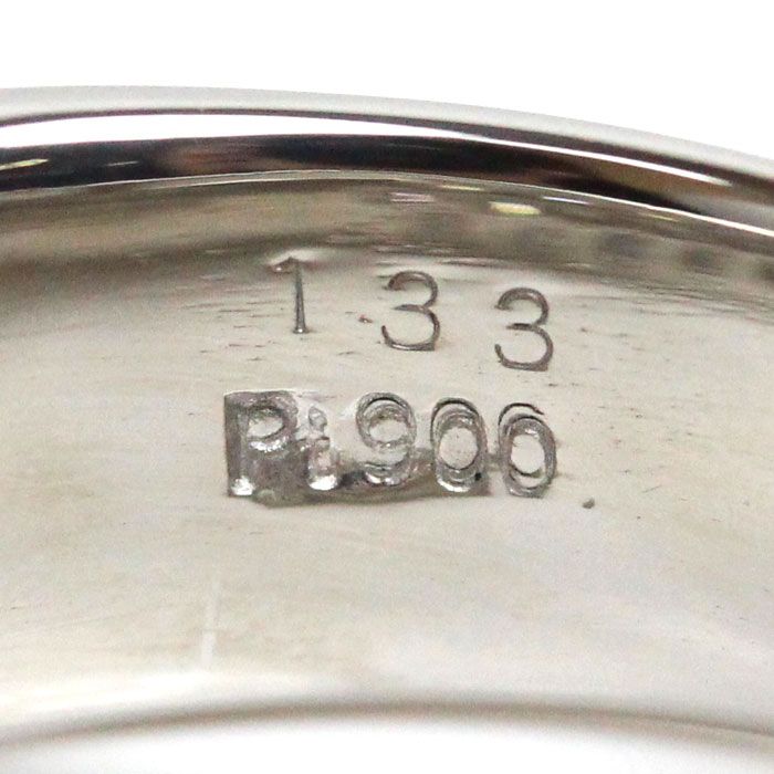 Pt900プラチナ ダイヤ リング・指輪 ダイヤモンド1.33ct 13号 13.3g  