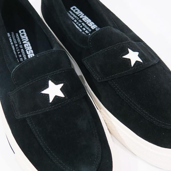 CONVERSE Addict コンバース アディクト x NEXUSVII. ネクサスセブン ONE STAR LOAFER 1SC911 ワン  スター ローファー ブラック スニーカー シューズ スリッポン - メルカリ