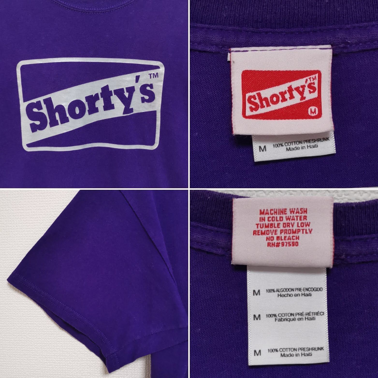 90s M ショーティーズ Shorty's Tシャツ オールドスケート USA