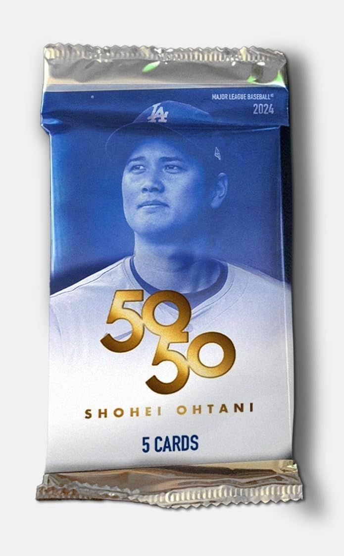 大谷翔平　2024 Topps 50/50 シュリンク　未開封 2Box topps 大谷翔平 50/50 2024 1box 未開封 - メルカリ