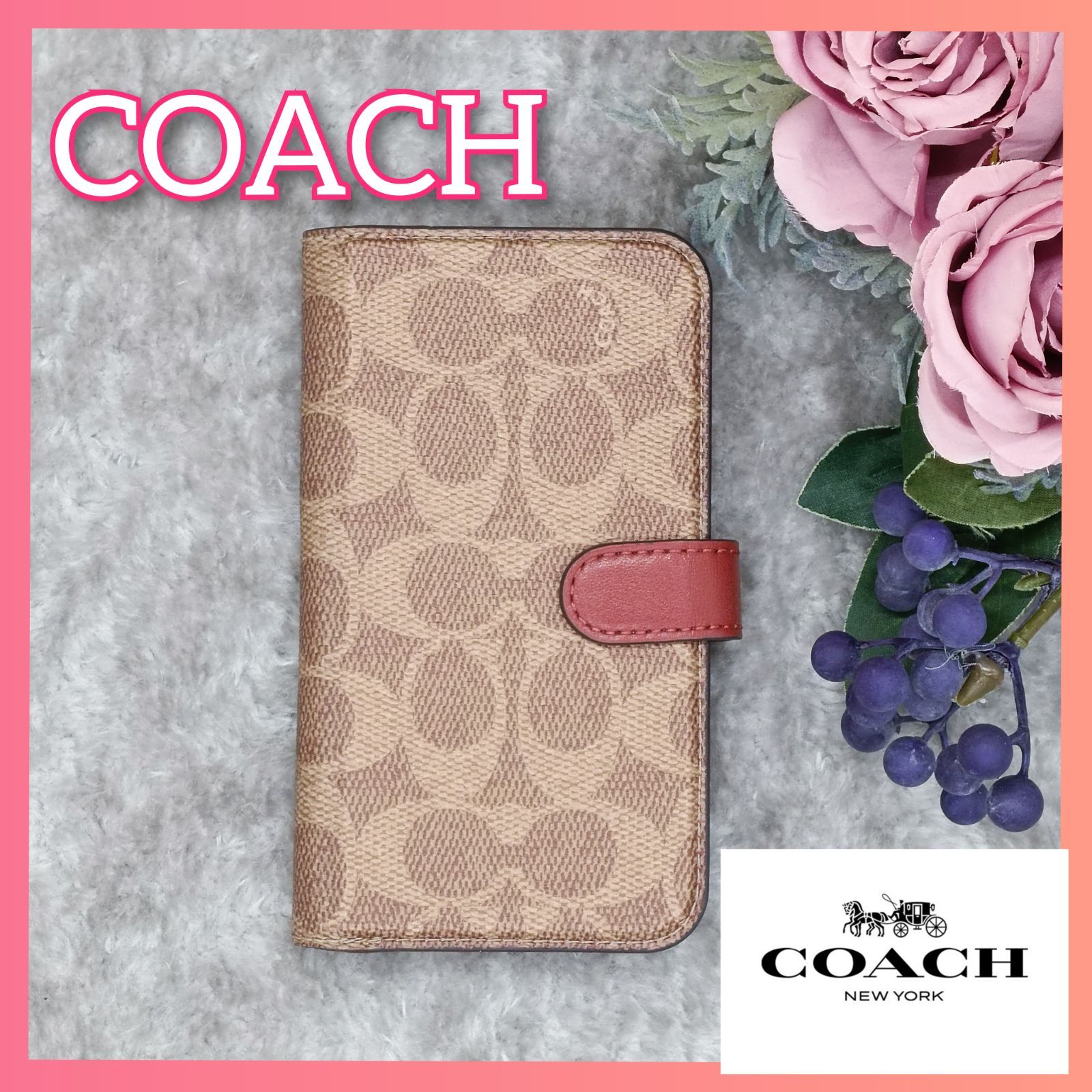 COACH 】 コーチ iPhoneケース iPhoneSE（第2、3世代） iPhone7、8