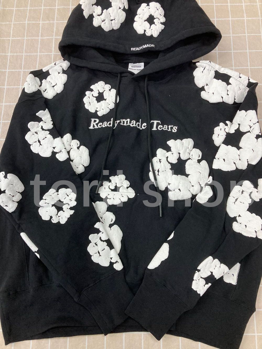 READYMADE x DENIMTEARS COTTON WREATH HOODIE　パーカー