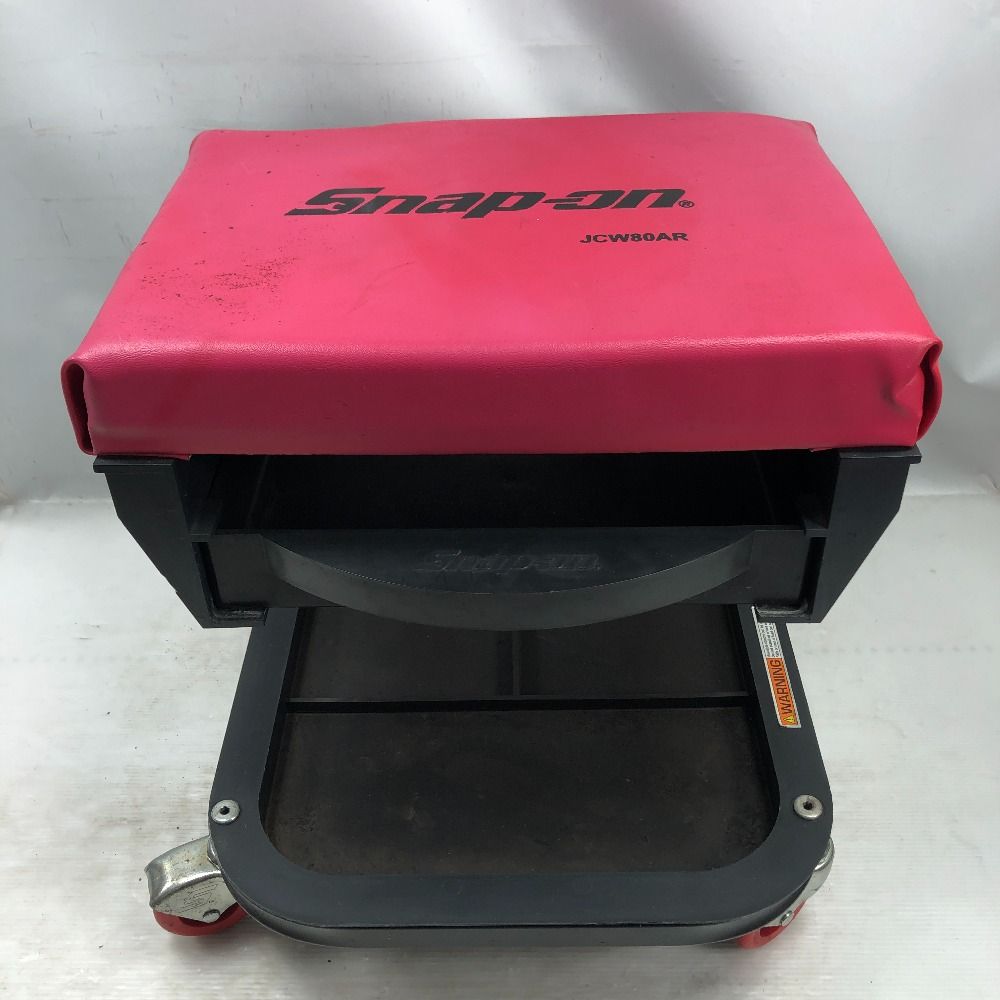 SNAP-ON ヘビーデューティークリーパーシート レッド JCW80AR SNAP-ON