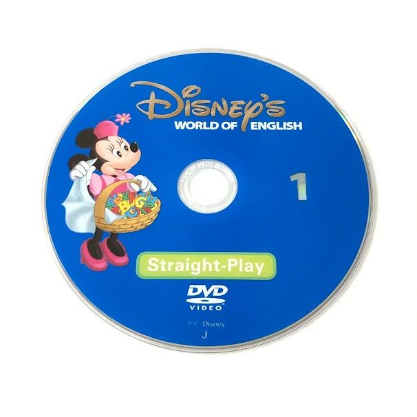 DWE ストレートプレイDVD ディズニー英語　2018年正規購入　新小役版 2018年購入 ストレートプレイDVD 新子役 字幕あり プレイオール