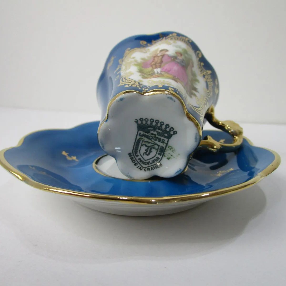 プレートlimoges リモージュ　レア　アンティーク　フランス フランス製 LIMOGES リモージュ | アンティーク家具と喫茶キャバレーの