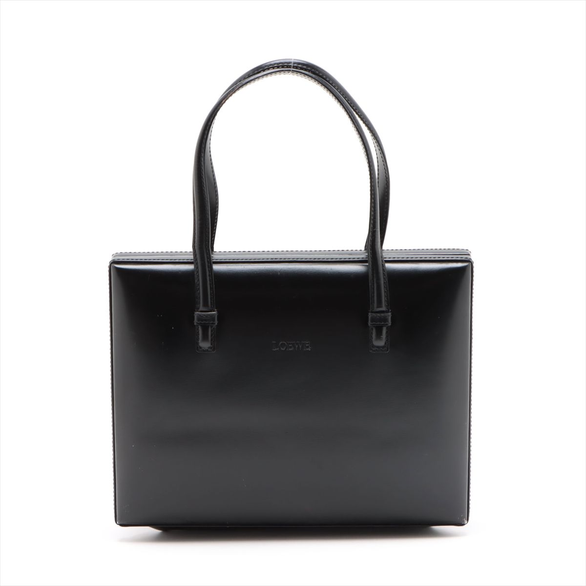 美品 ヴィンテージ ロエベ レザー ハンドバッグ トート 人気 定番 
